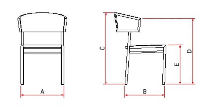 Elegance Aluminum Chair Gray Color Nautical Rope Gray Color