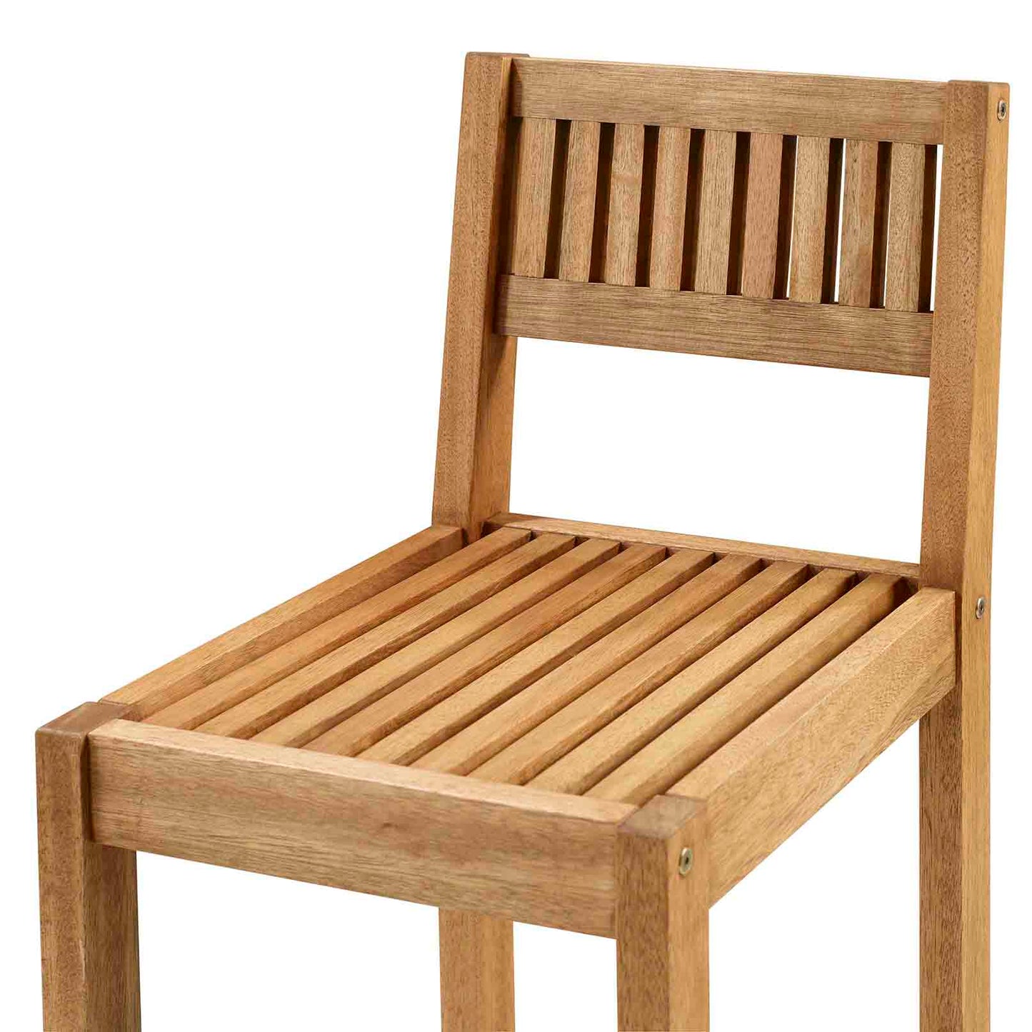 Banqueta Primavera com Encosto Madeira