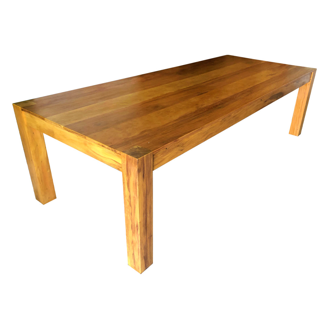 Mesa de Jantar Jacqueline 220x110cm Madeira Maciça - 8 Lugares