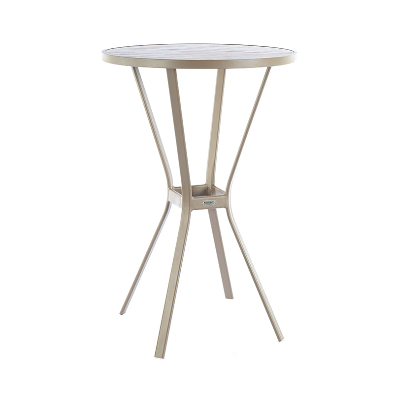 Mesa Bistro Light Star Color Aluminio Fendi