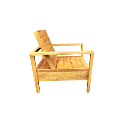 Apex Solid Wood Bench Set with Backrest