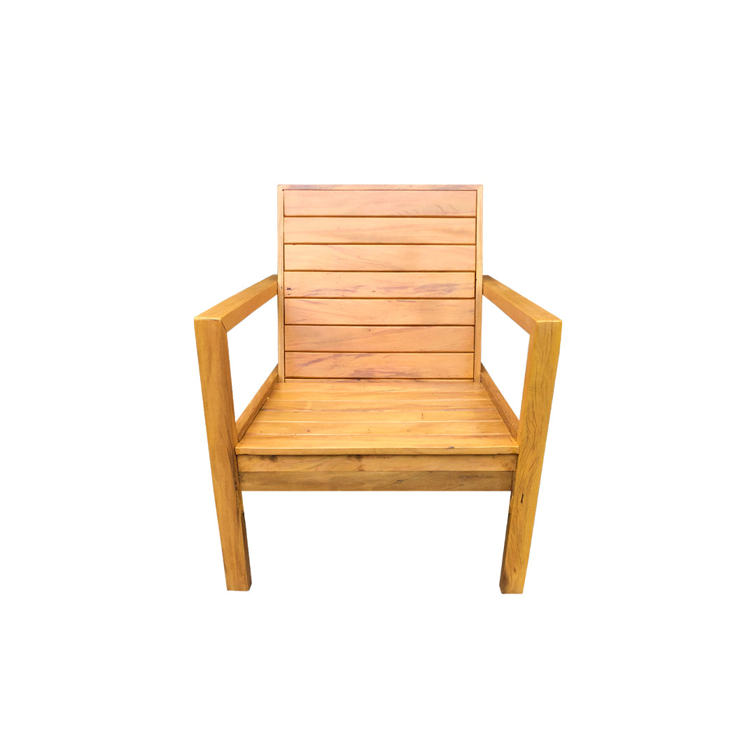 Apex Solid Wood Bench Set with Backrest