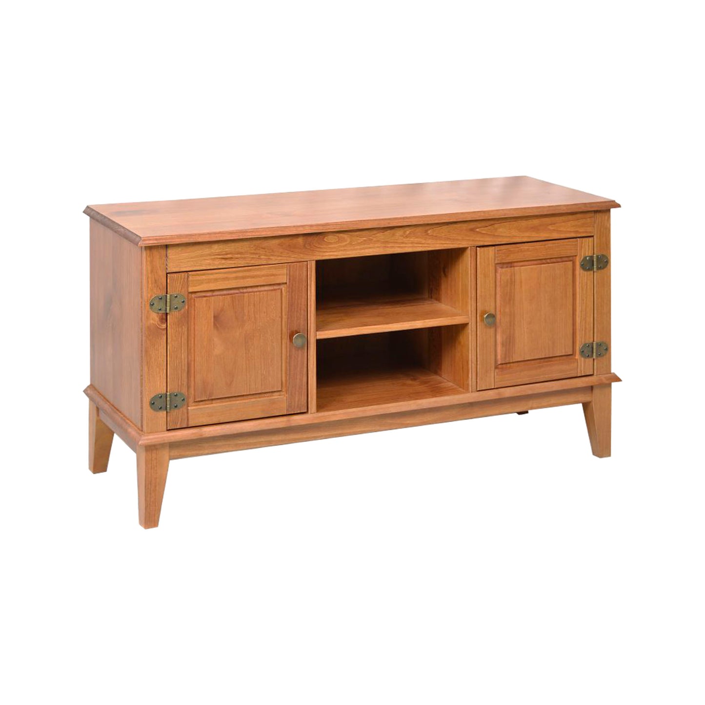 Rack with 2 Almond Wood Doors