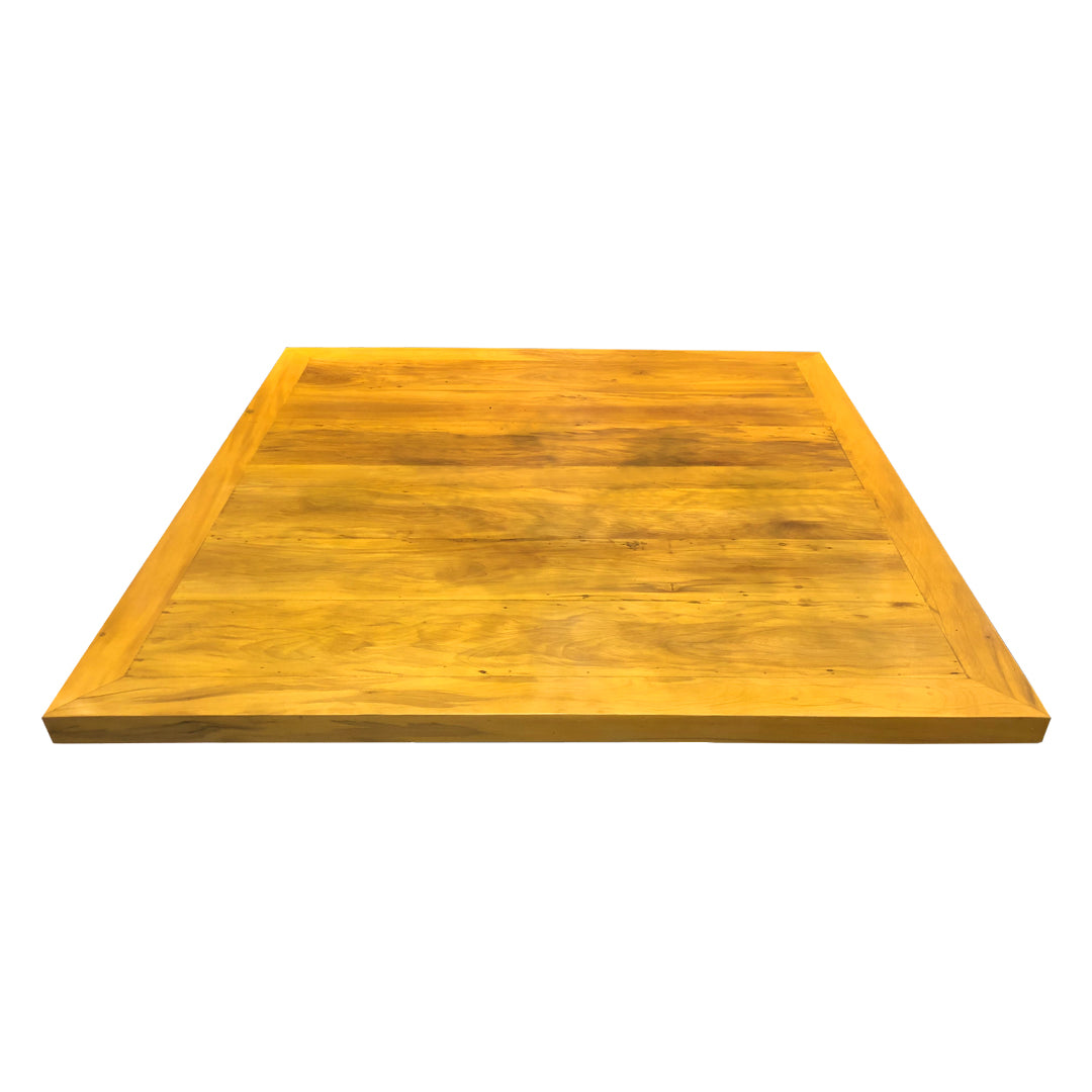 Tampo de Mesa de Jantar Quadrada 150x150cm Madeira Maciça