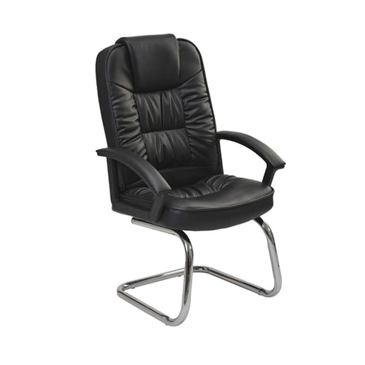 Viseu Fixed Office Chair, Black