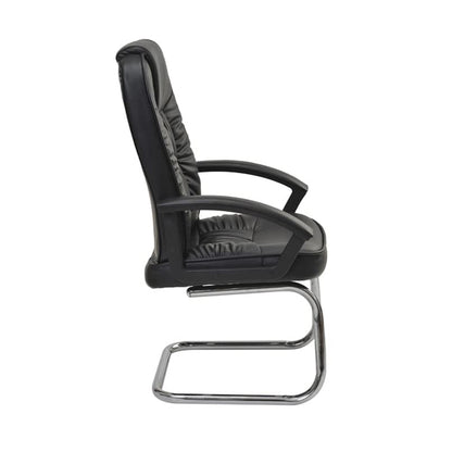 Silla de Oficina Fija Viseu en Negro