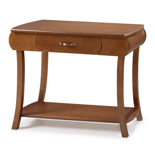 Aparador Apollo 1 Cajón Estante 105x43x80cm Color Madera Imbuia