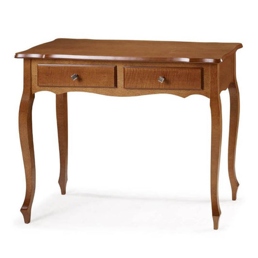 Aparador Luiza 2 Cajones 108x38x80cm Color Madera Imbuia