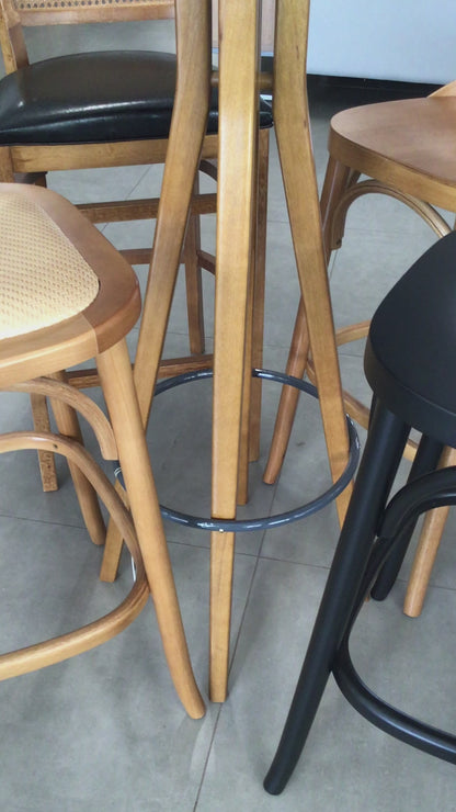 Mesa de bistró redonda Sara 60 cm madera