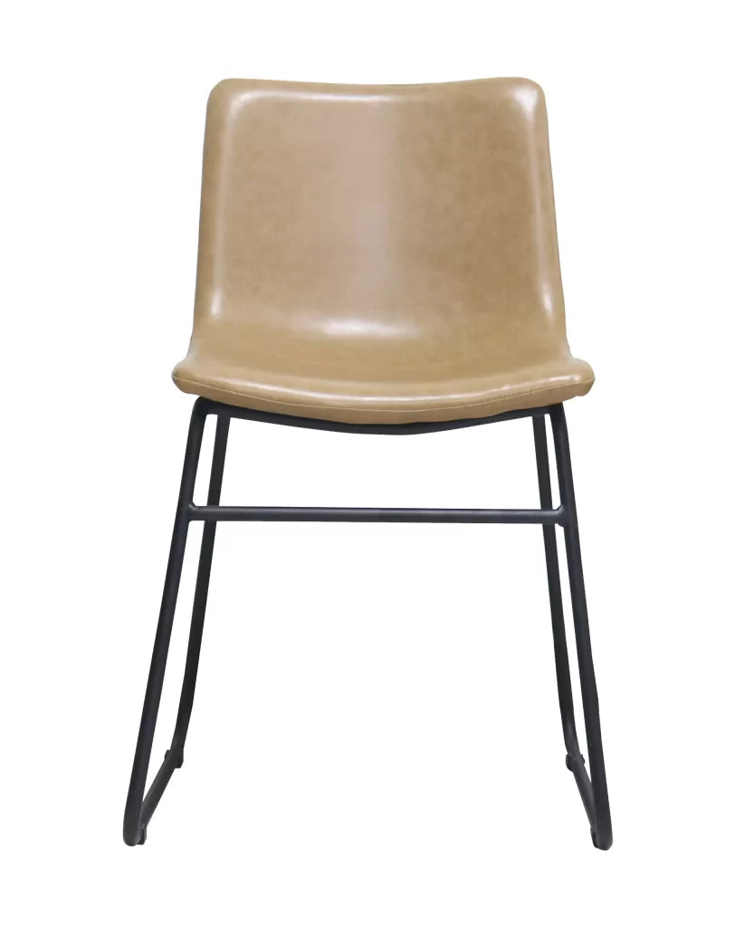 Silla Denver color caramelo