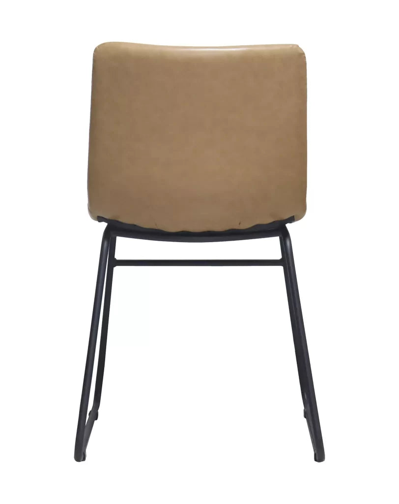 Silla Denver color caramelo
