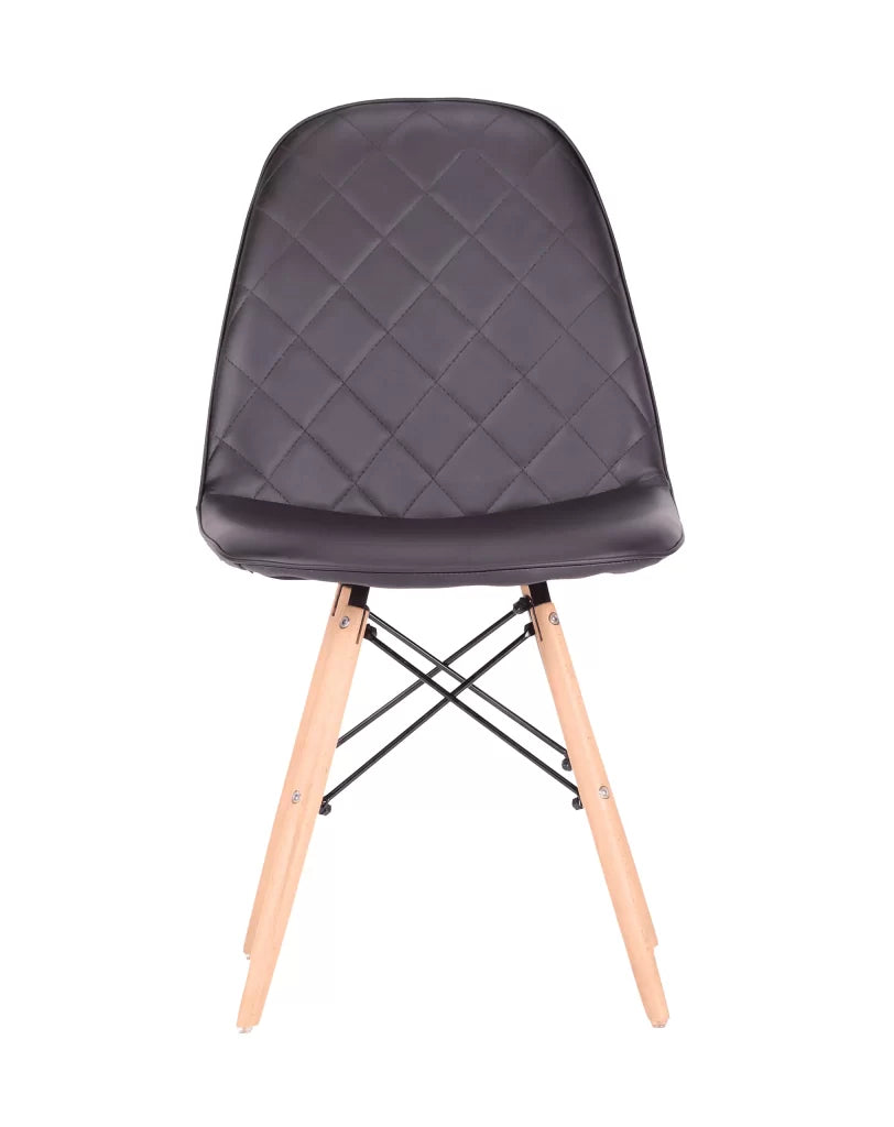 Nice Matelassé Chair in black
