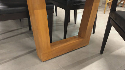 Verona Dining Table 280x120cm Solid Wood - 8 Seats
