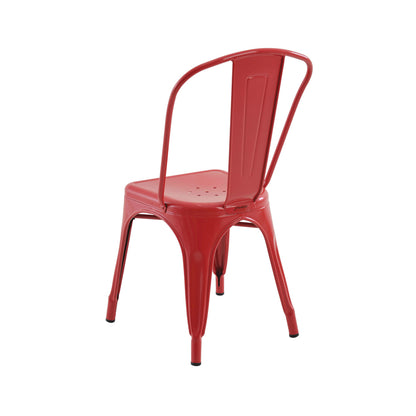 Cadeira Iron Cor Vermelha