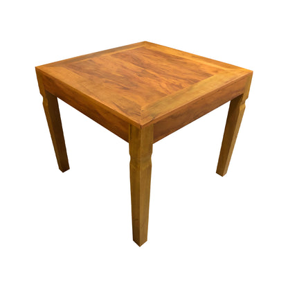 Mesa de comedor Vivi cuadrada de madera maciza 80x80 cm - 4 plazas