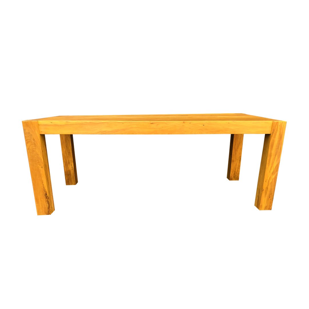 Mesa de comedor Jacqueline de madera maciza 160x100 cm - 6 plazas