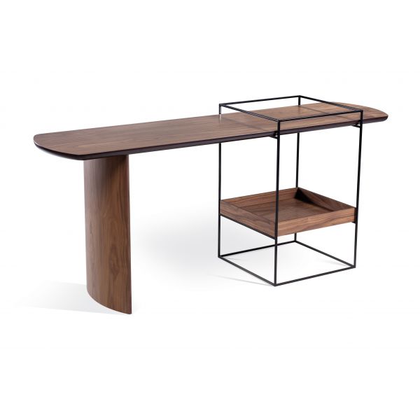 Modernist Sideboard 180x50x80cm Wood and Iron