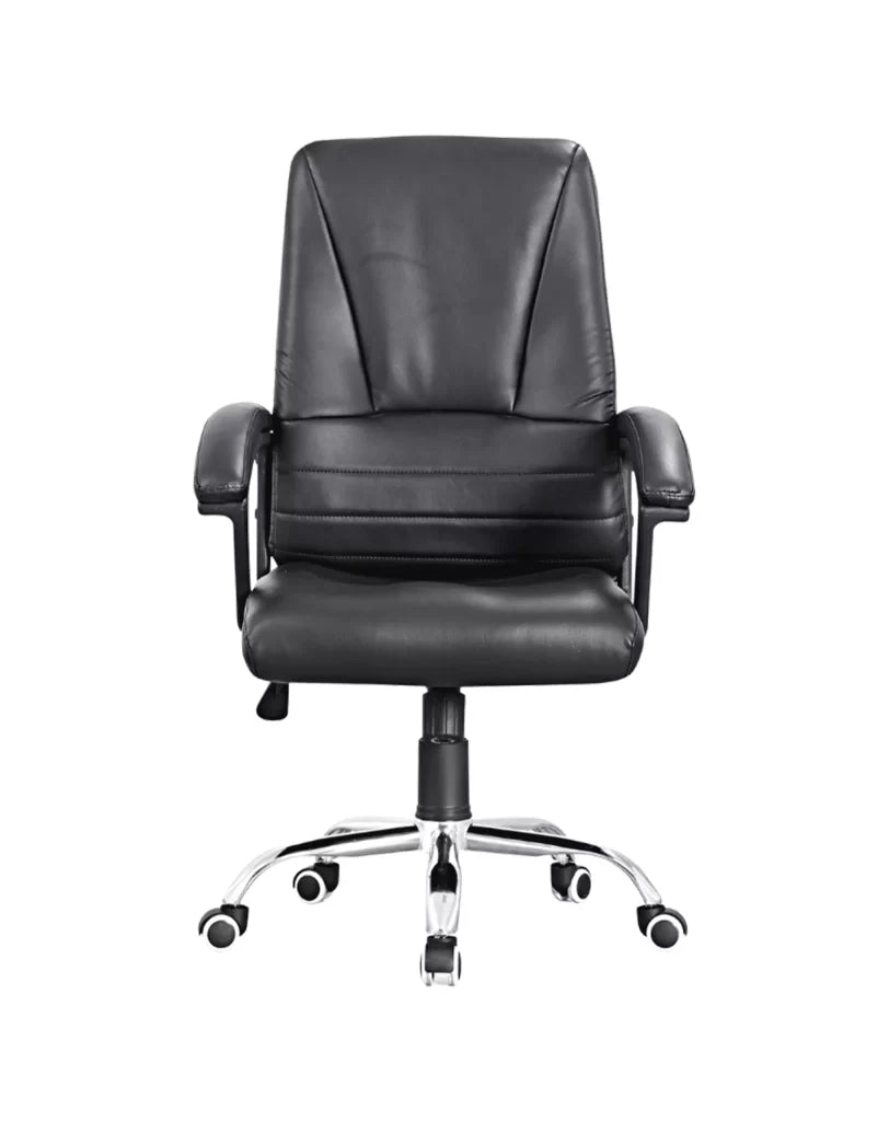 Silla de oficina Boston negra