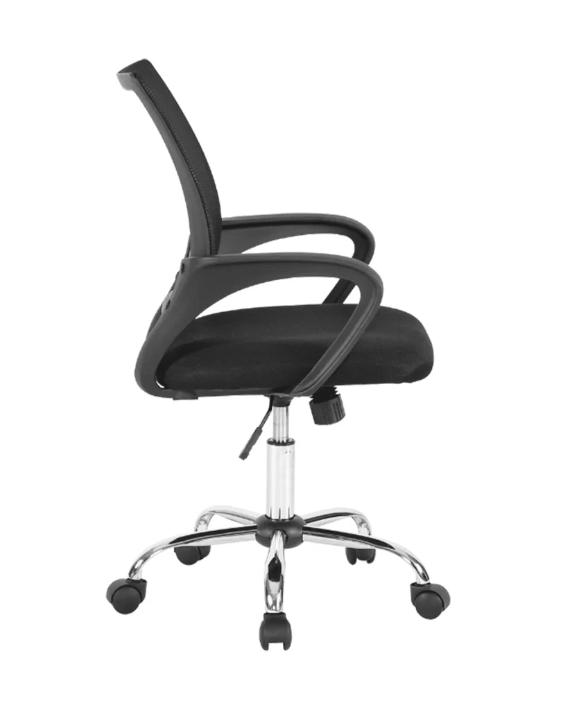 Silla de oficina Manchester en negro