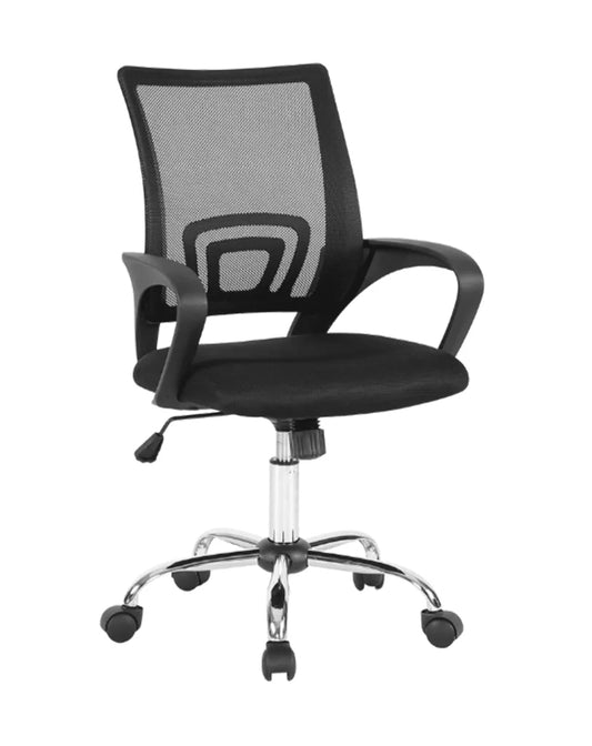 Silla de oficina Manchester en negro