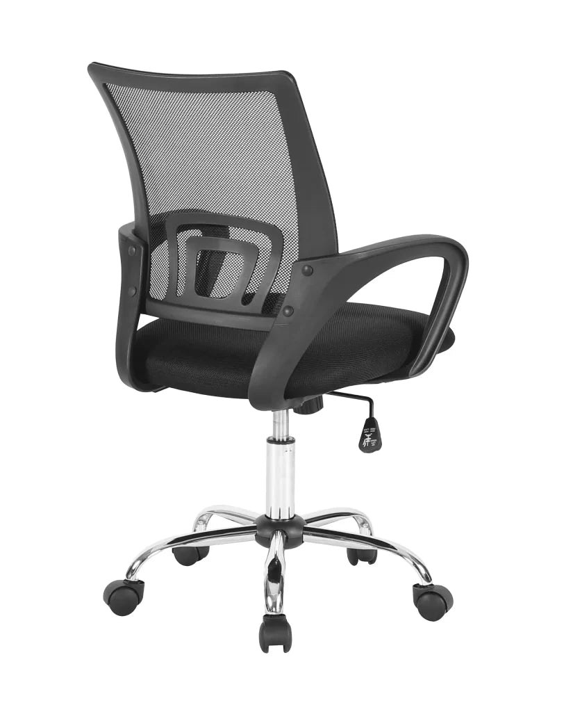 Silla de oficina Manchester en negro