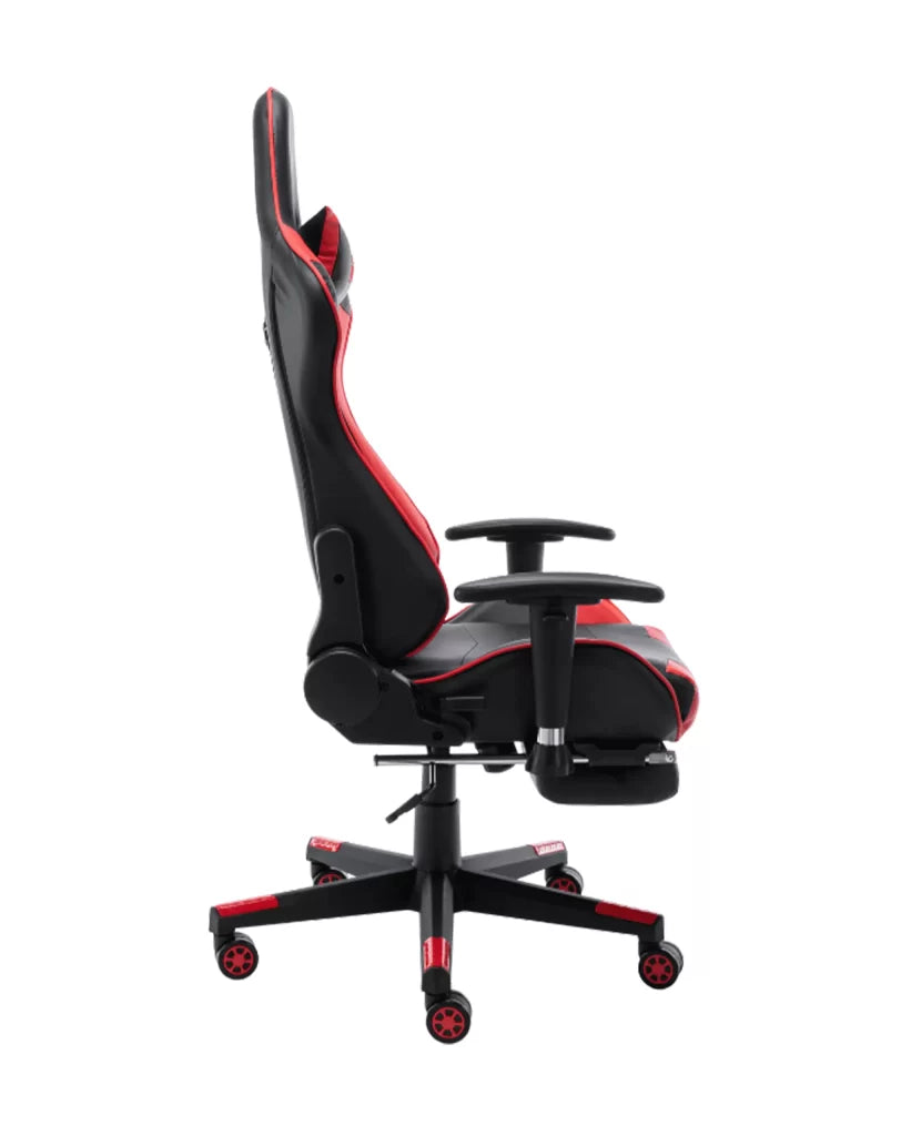 Cadeira Gamer MVP cor Preto com Vermelho