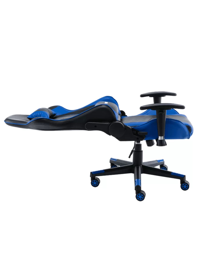 Cadeira Gamer One Shot cor Preto com Azul